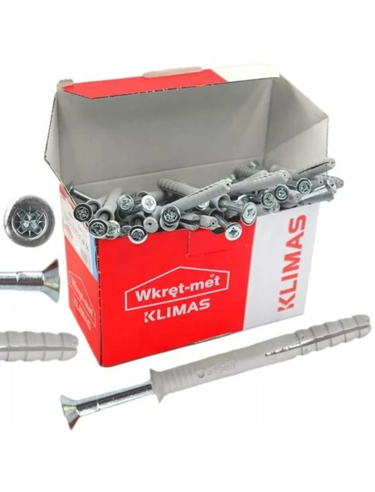 Set 50 Dibluri Cu Montare Rapida, Wkret-Met,6x60mm, D0312