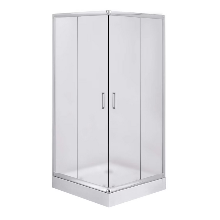 Cabina dus cu cadita patrata 90x90, alba - La Cucu