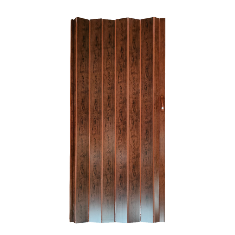 Usa plianta interior, din PVC, nuc, 820/2030 mm