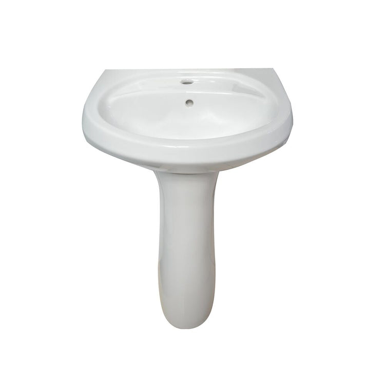 Set lavoar cu piedestal Repose, 55 cm
