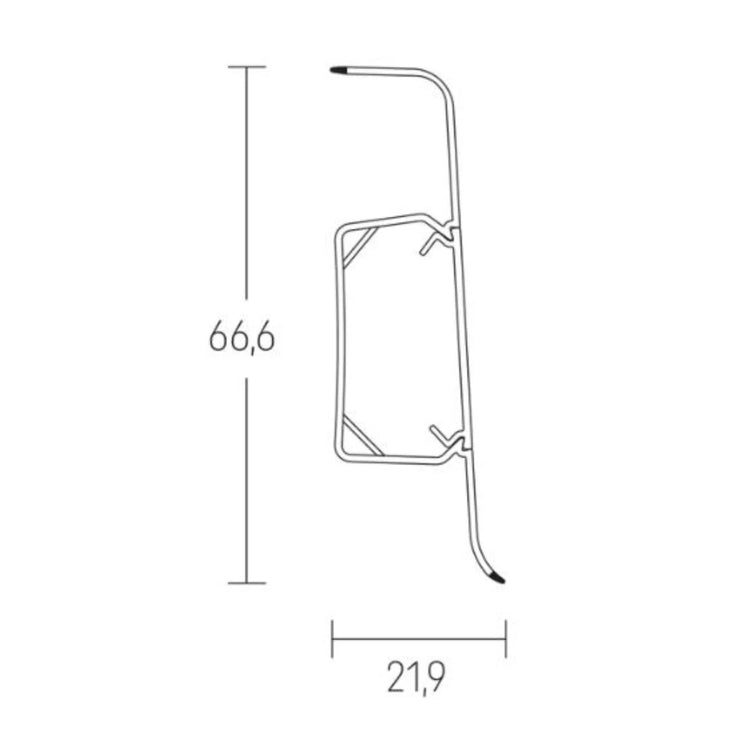 Plinta parchet Vilo Esquero 603