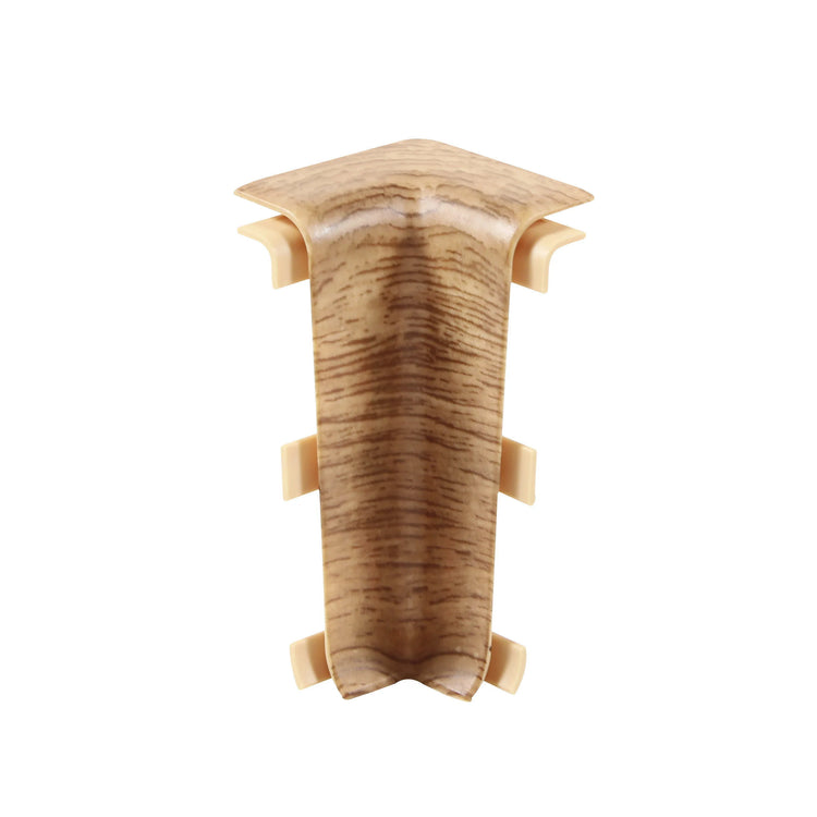 Colt interior pentru plinta Vilo Esquero 608, stejar rosu, 66.6 x 21.9 mm