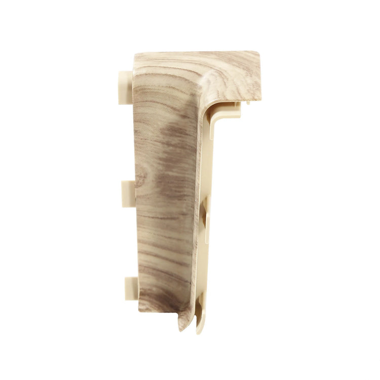 Colt interior pentru plinta Vilo Esquero 607, platan mexican, 66.6 x 21.9 mm