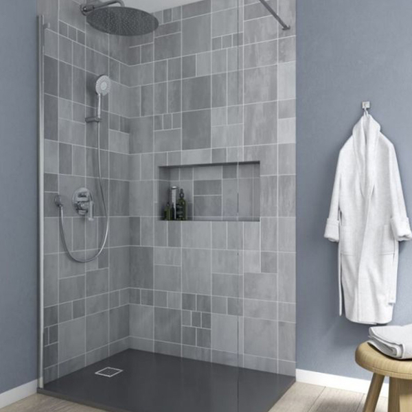 Paravan Duș Walk-in Mara Chrome 80x195 - La Cucu