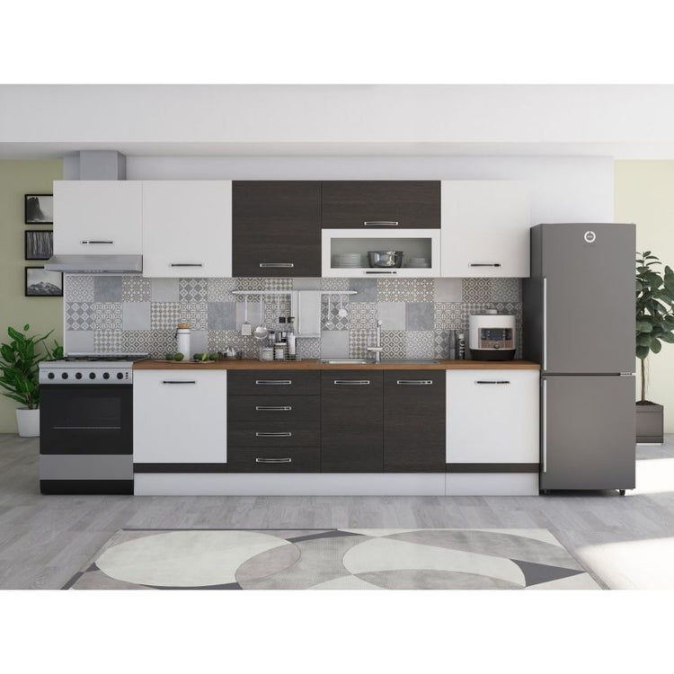 Bucatarie Alfa 320, blat termic, corpuri