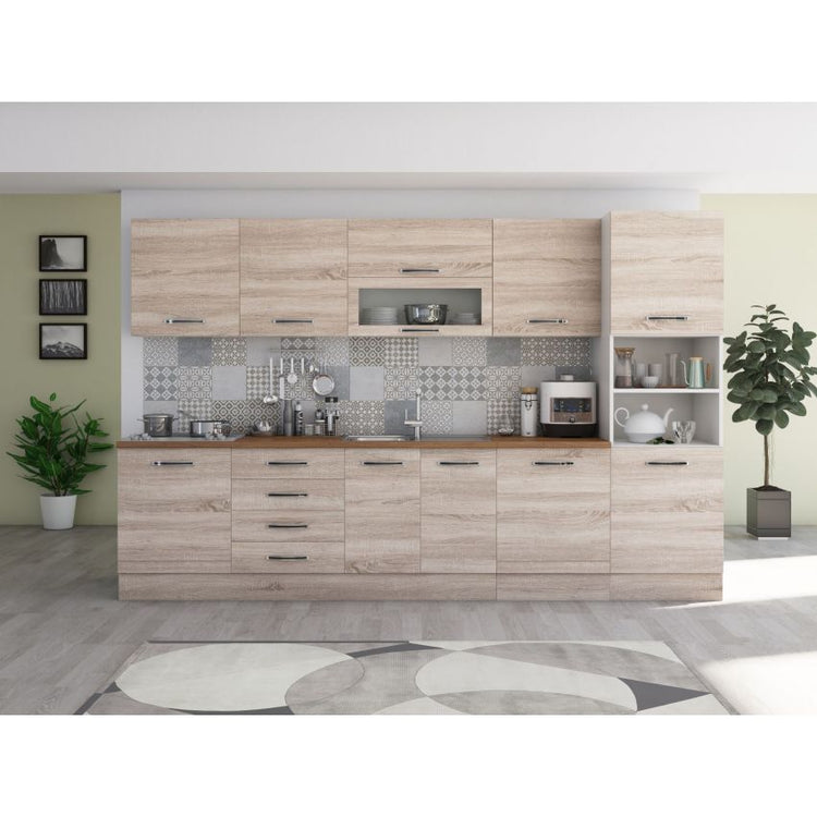 Bucatarie Alfa 320, blat termic, corpuri