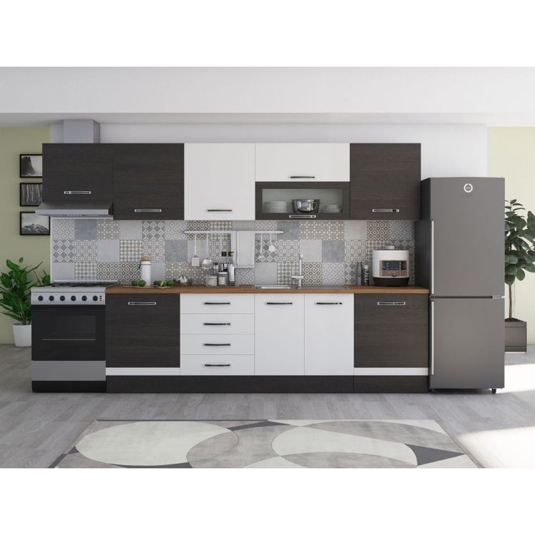 Bucatarie Alfa 320, blat termic, corpuri