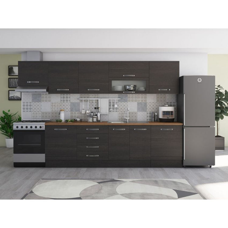 Bucatarie Alfa 320, blat termic, corpuri