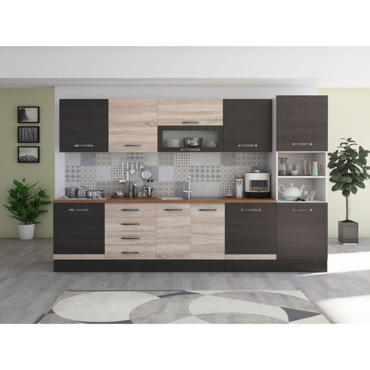 Bucatarie Alfa 320, blat termic, corpuri
