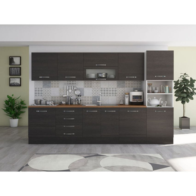 Bucatarie Alfa 320, blat termic, corpuri
