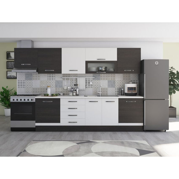 Bucatarie Alfa 320, blat termic, corpuri