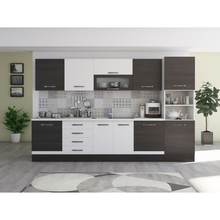 Bucatarie Alfa 320, blat termic, corpuri