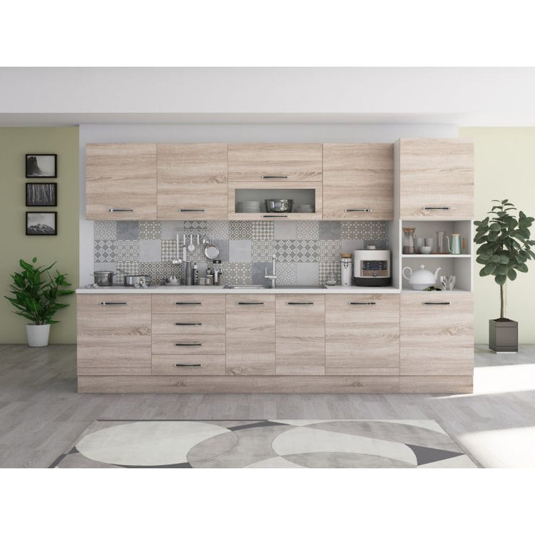 Bucatarie Alfa 320, blat termic, corpuri