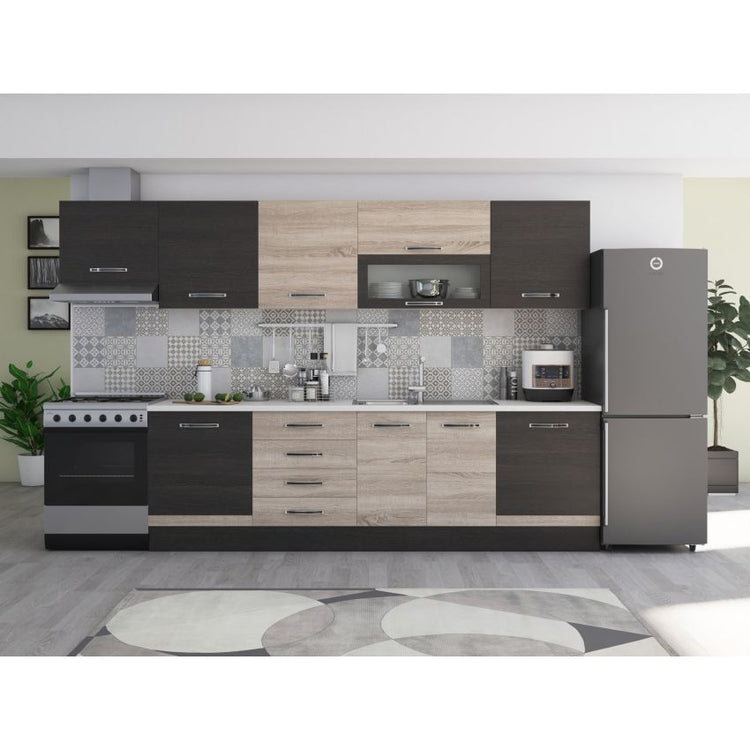 Bucatarie Alfa 320, blat termic, corpuri