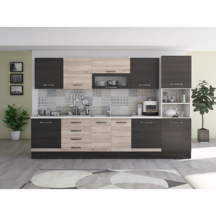 Bucatarie Alfa 320, blat termic, corpuri