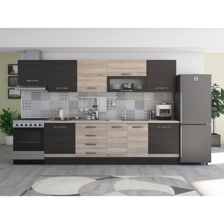 Bucatarie Alfa 320, blat termic, corpuri