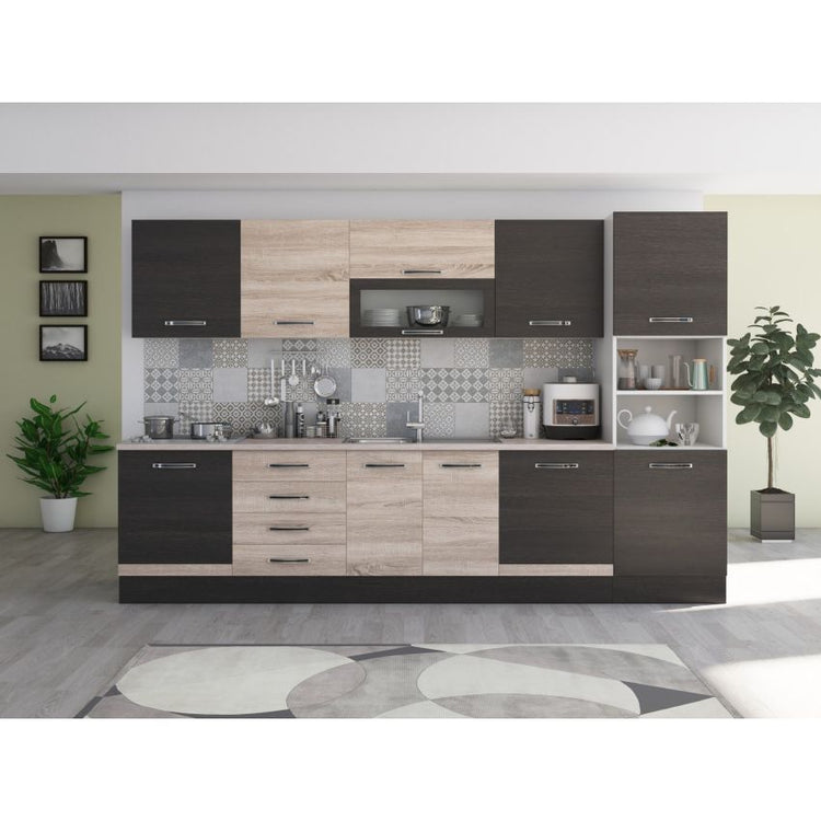 Bucatarie Alfa 320, blat termic, corpuri