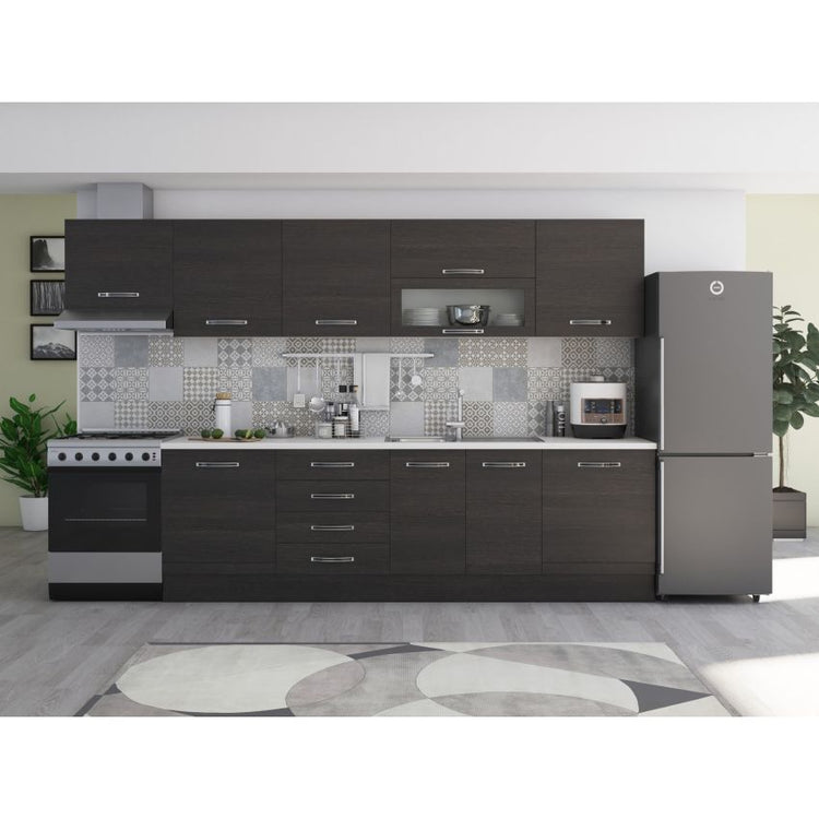 Bucatarie Alfa 320, blat termic, corpuri