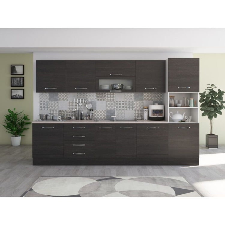 Bucatarie Alfa 320, blat termic, corpuri