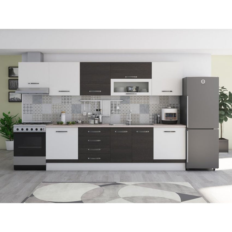 Bucatarie Alfa 320, blat termic, corpuri