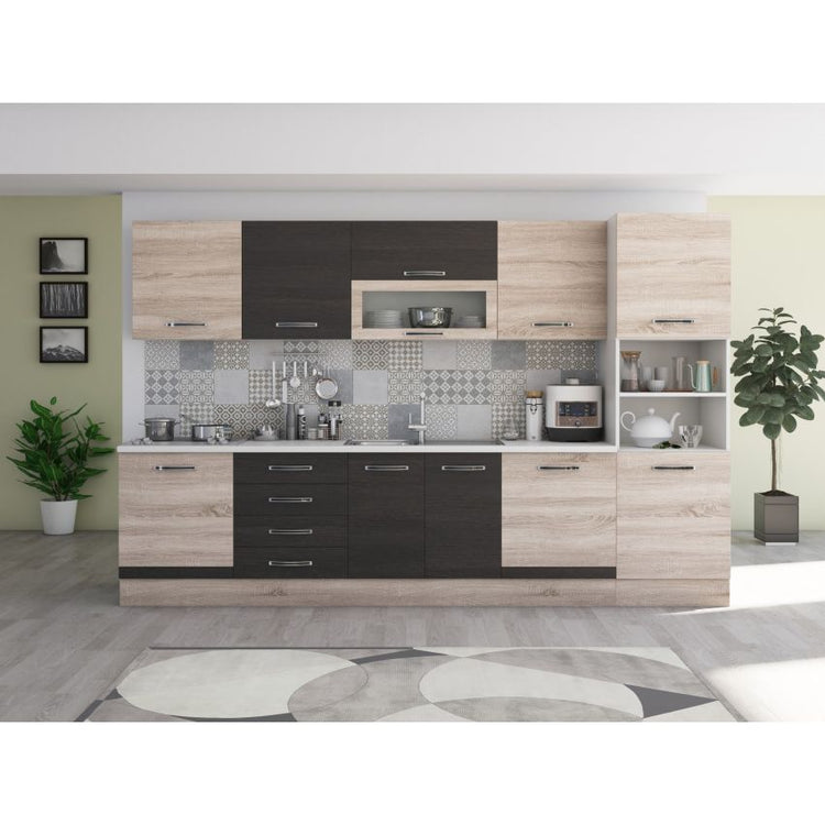 Bucatarie Alfa 320, blat termic, corpuri