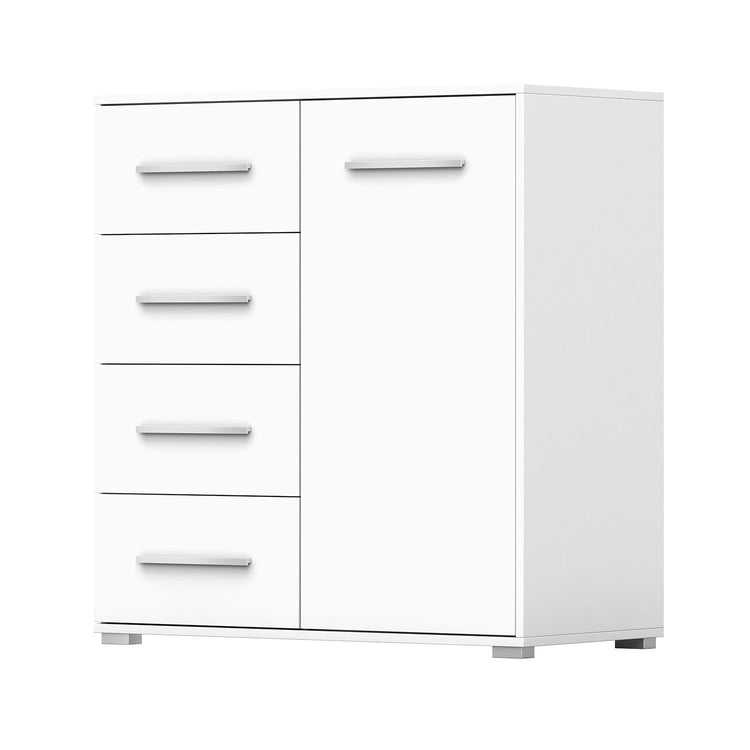 Comoda mini stela 1d4s, pal, 90x95x45 cm