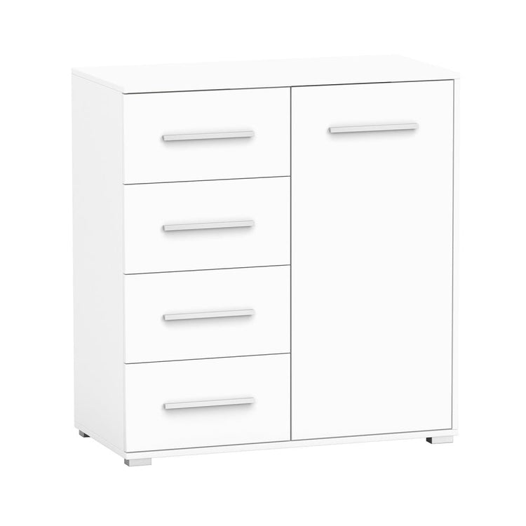 Comoda mini stela 1d4s, pal, 90x95x45 cm