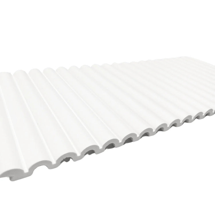 Riflaj decorativ Alb - Linerio XS -Line Oval - 1 buc