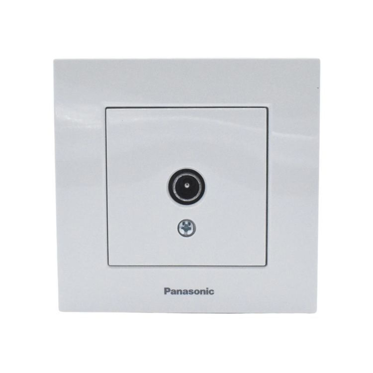 Priza TV trecere Karre Plus Panasonic, ST, Alba