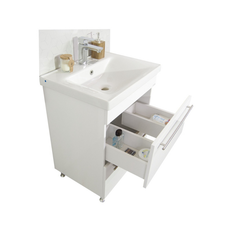 BAZA MDF SI LAVOAR, SERIA 754, 60CM, SERTARE, ALB