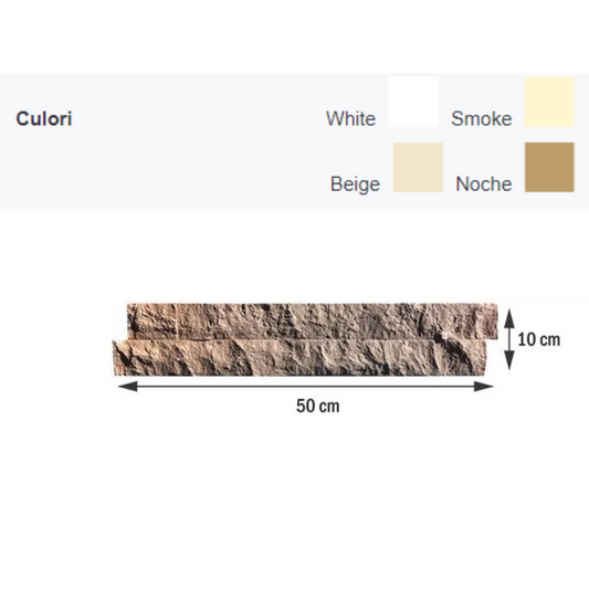 Piatra decorativa cu textura travertin panelat - Split Face