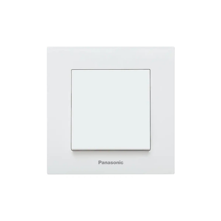 Intrerupator simplu Panasonic Karre Plus P-KP1, Alb