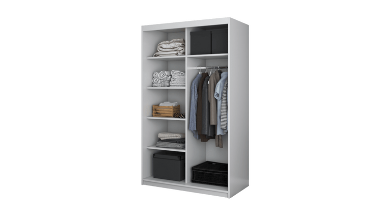 Dressing Nicu alb fara oglinda-120 cm