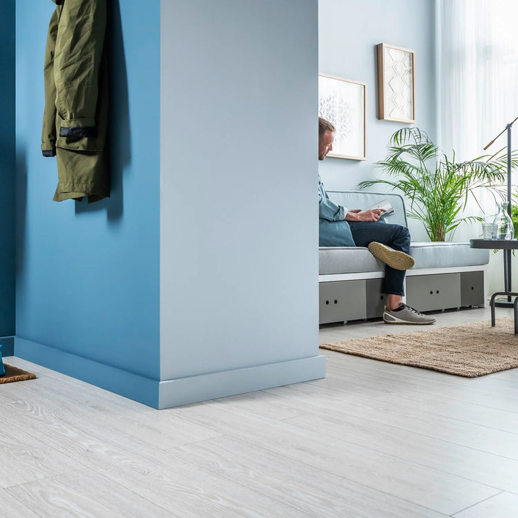 Plinta alba Vox Espumo 80 Alb- ESP201, 1 buc