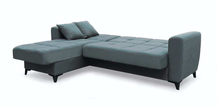 Coltar extensibil New Dynamic, cu spatiu depozitare, gri