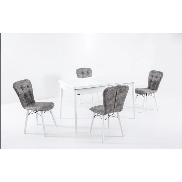 Set Masă Extensibilă cu 4 Scaune Bello - La Cucu