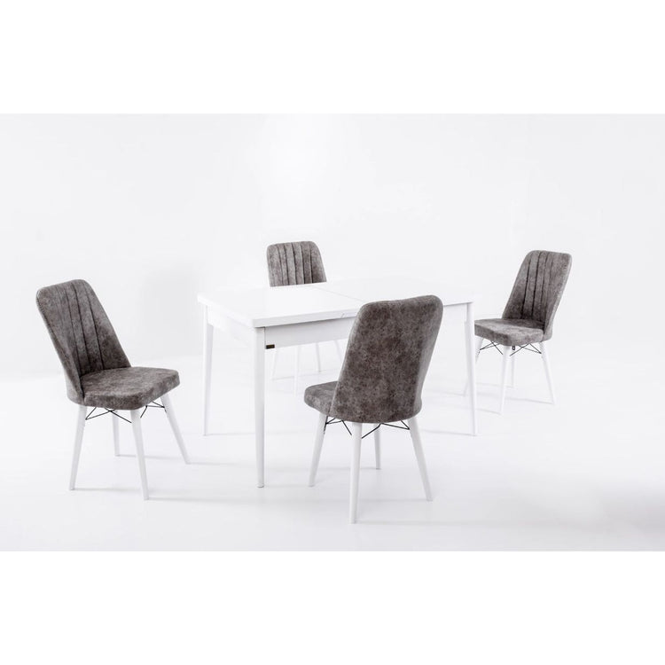 Set Masă Extensibilă cu 4 Scaune Karo - La Cucu