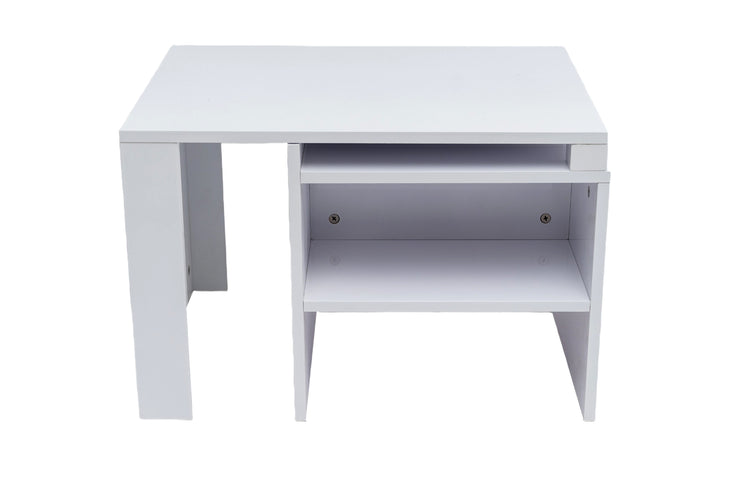 Masa cafea HT-196, 100x60x42 cm, stejar, MDF