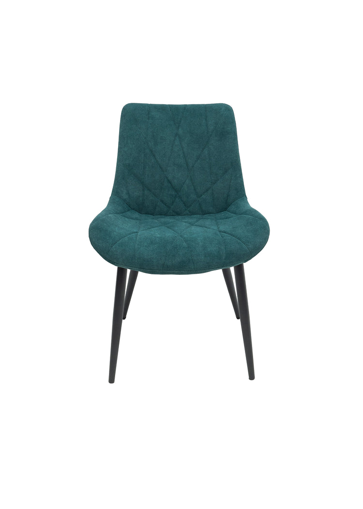Scaun ml-1, tapitat stofa, verde