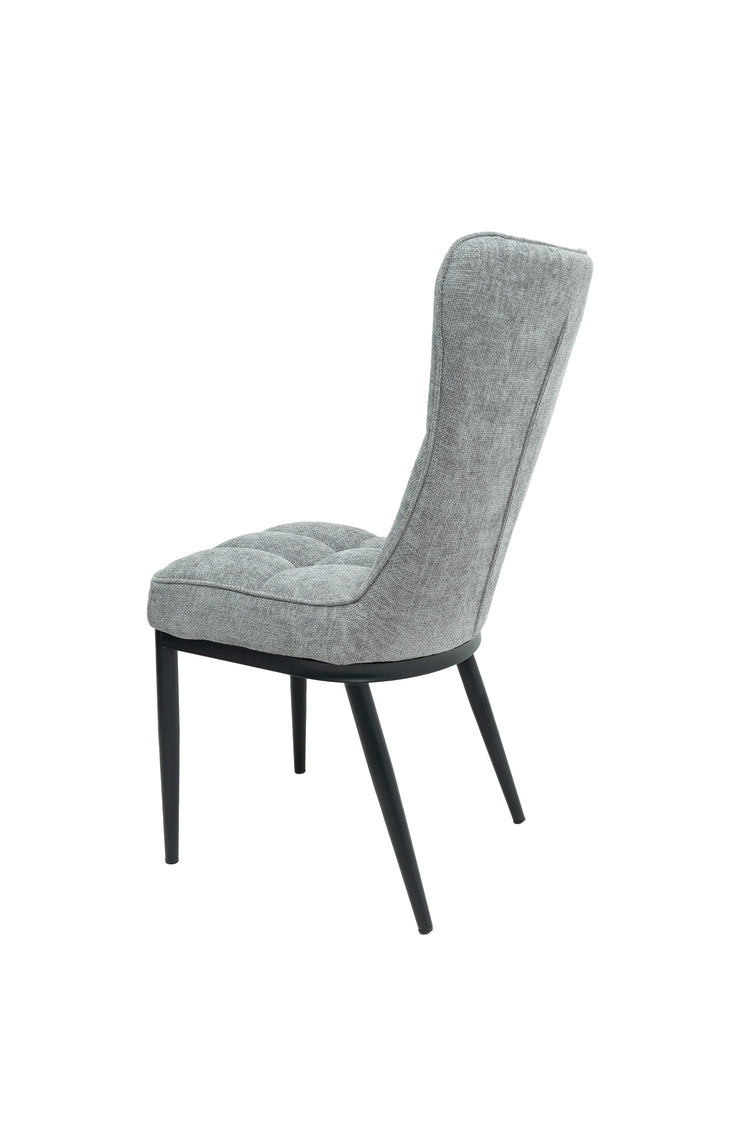 Scaun ML-3, tapitat stofa, gri