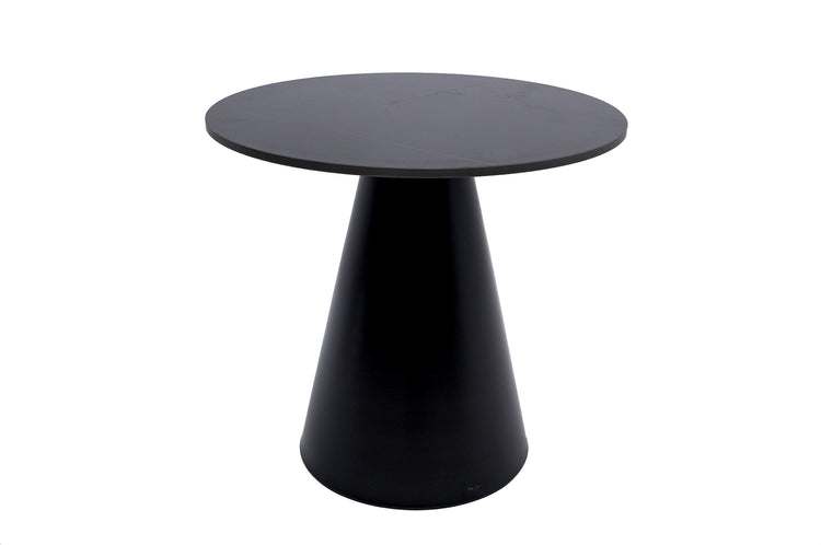 Masa cafea MC-142, 50x47 cm, negru, metalica