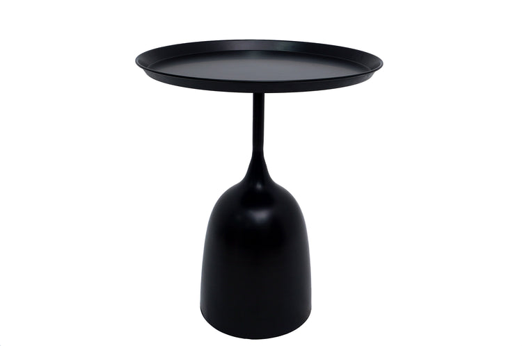Masa cafea MC-145, 50x60 cm, negru, metalica