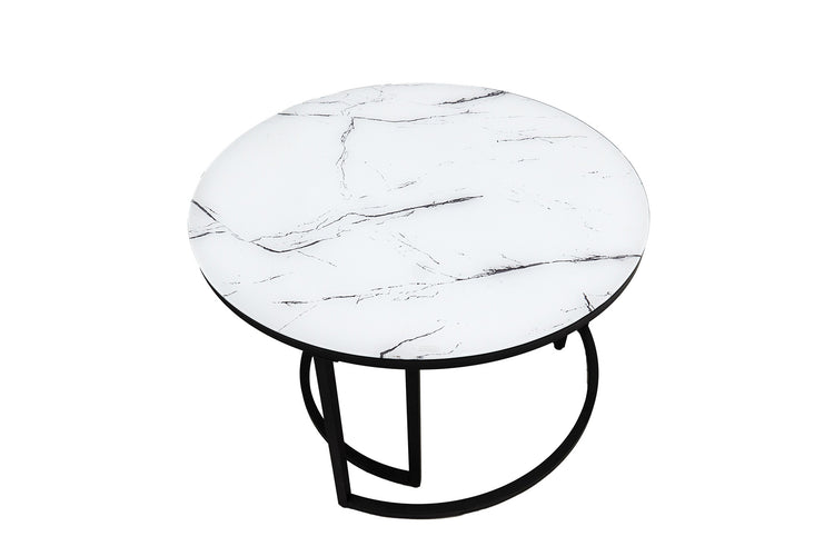 Set 2 mese cafea MC-133, 80x45 cm, sticla