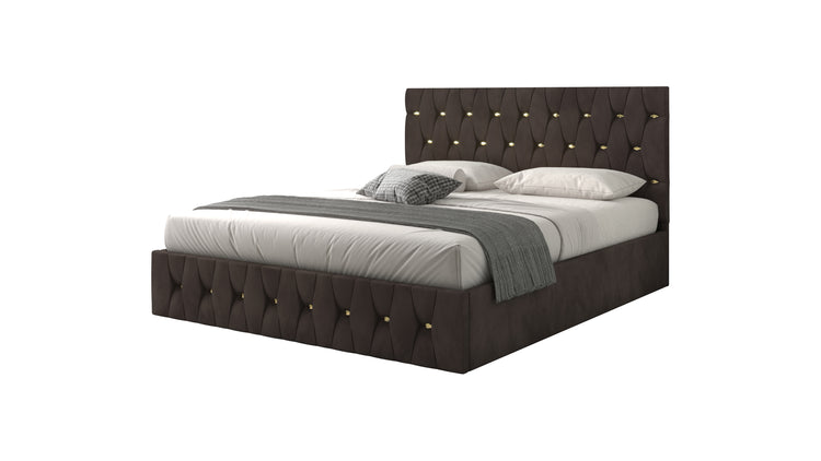 Pat Palermo, 160x200 cm, maro/auriu