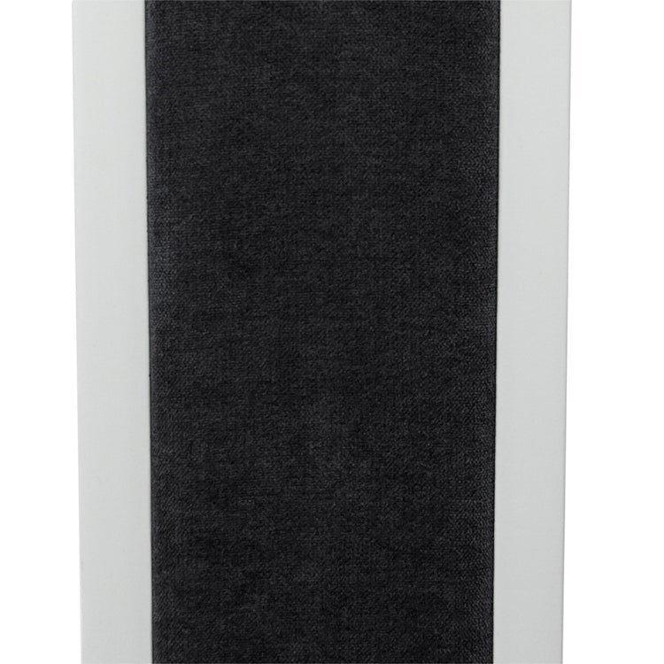 Scaun din lemn masiv de fag tapitat cu stofa s-37 boss7 29b, alb