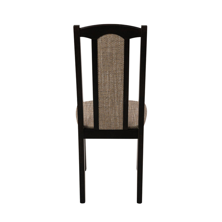 Scaun din lemn masiv de fag tapitat cu stofa s-37 boss7 w2, wenge