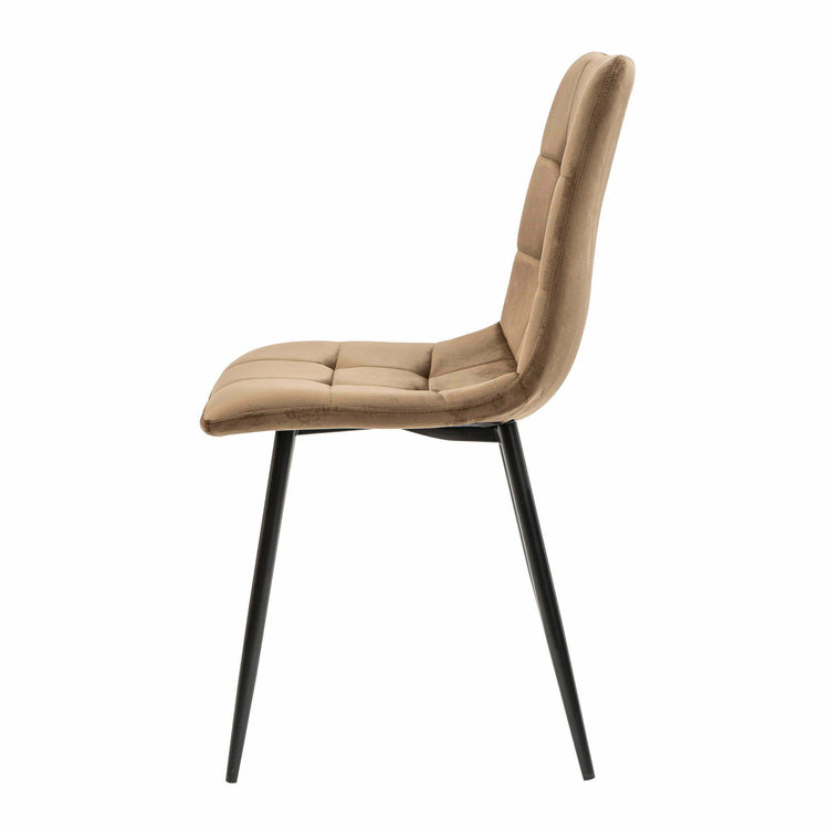 Scaun living, tapitat cu stofa, s-155