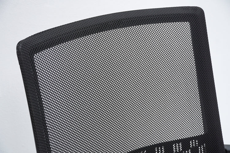 Scaun birou S-230, negru, mesh textil