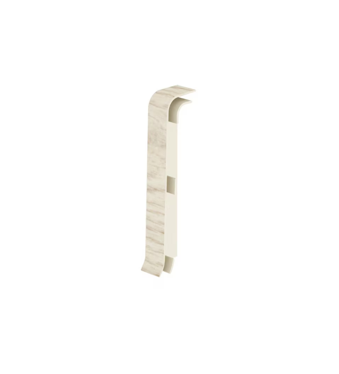 Terminatie stanga/dreapta - Accesoriu plinta parchet PVC cu canal cablu Esquero-604
