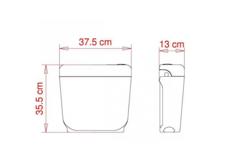 Rezervor wc Beta Visam 6L